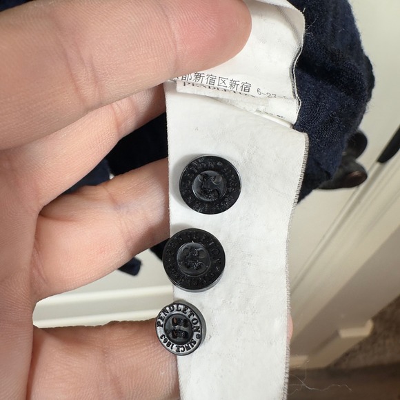 Pendleton Sir Pendleton Clergy Tartan Plaid‎ Button Down Shirt Men L Blue Wool - Picture 10 of 10